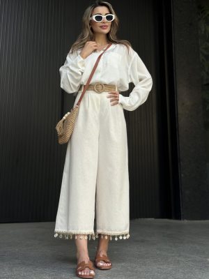 شلوار لینن لیام